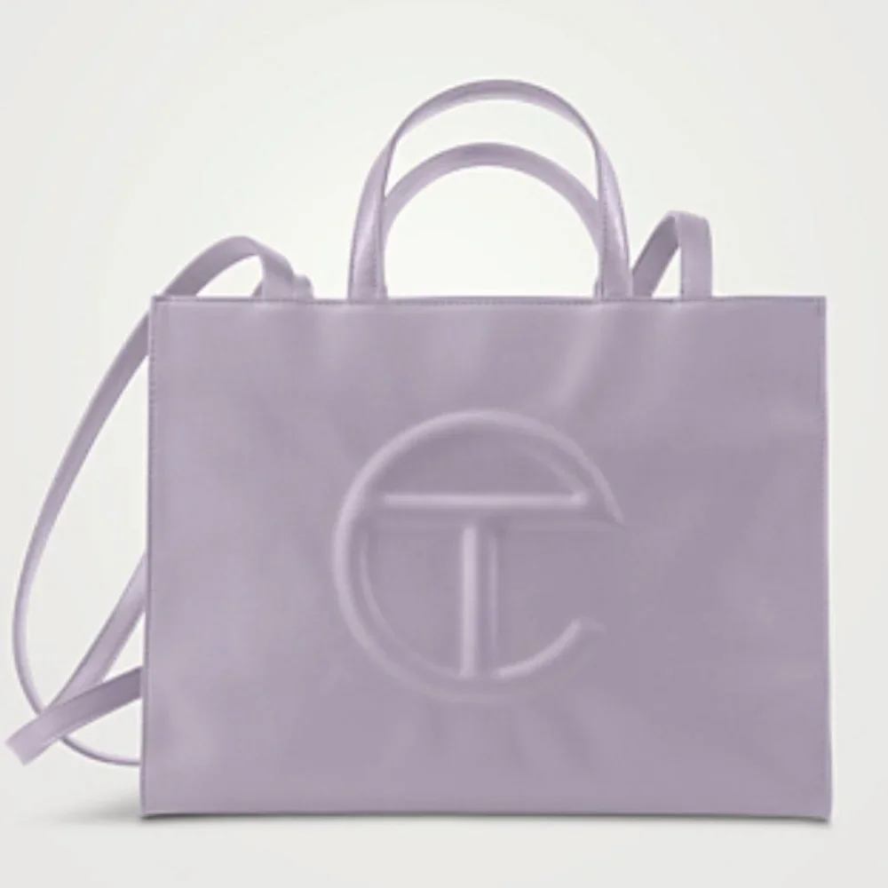 MEDIUM NEW NEVER WORN/ USED ORIGINAL LAVENDER TELFAR BAG - Picture 1 of 1